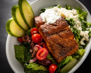 Mediterranean Salmon Salad