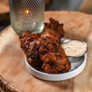 zucchini & sweet corn fritters