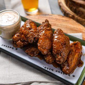 maple teriyaki wings