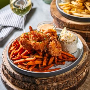 fish & shrimp & chips