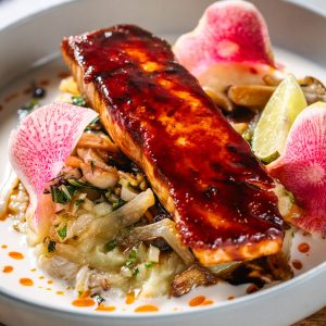 teriyaki & brown sugar salmon