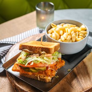 the Hot Rod fish sando